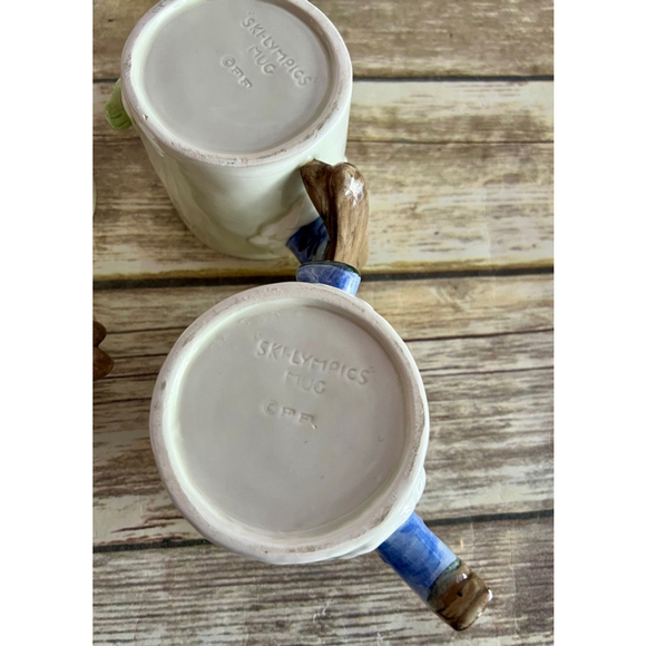 4-FITZ & FLOYD SKI MUGS - Picture 13 of 14